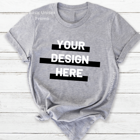 Basic Unisex Promo Tshirt